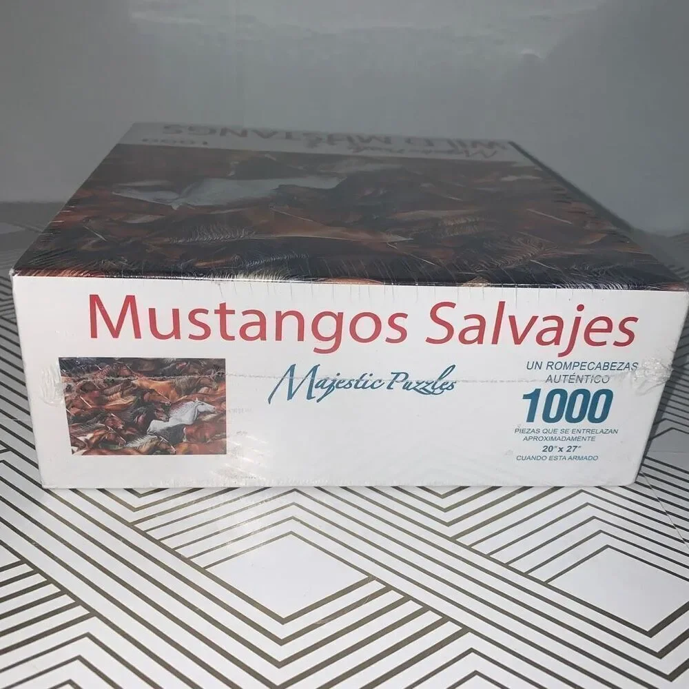 Majestic Puzzles Jigsaw Wild Mustangs Rick Unger 1000 Piece 20